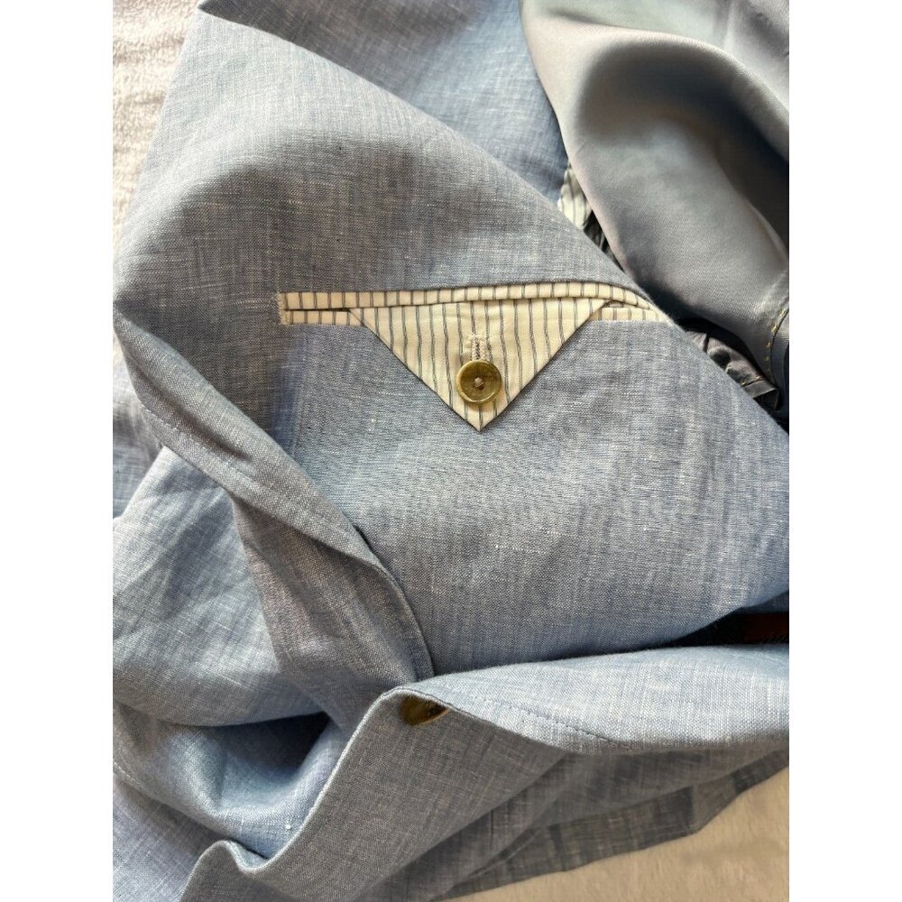 Robert Talbott Carmel Mens Two-Button Blazer Jack… - image 7